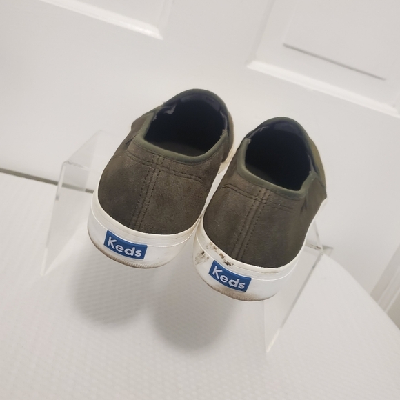 Keds FOREST GREEN Slipon Loafers Size 10, Casual, Athlesiure - Picture 3 of 10